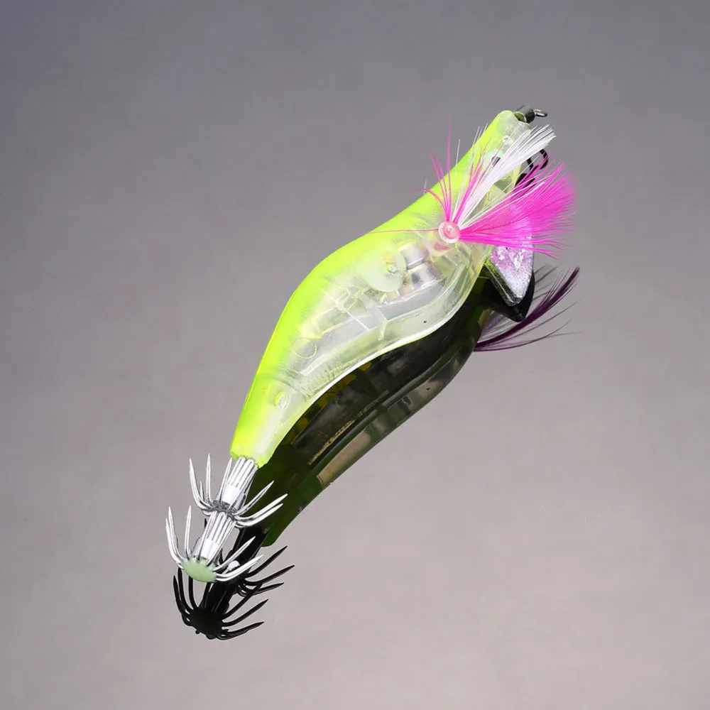 🦑 Fishing Lure - LED Electronic Luminous Shrimp/Prawn Lure Night Fishing Squid Jigs