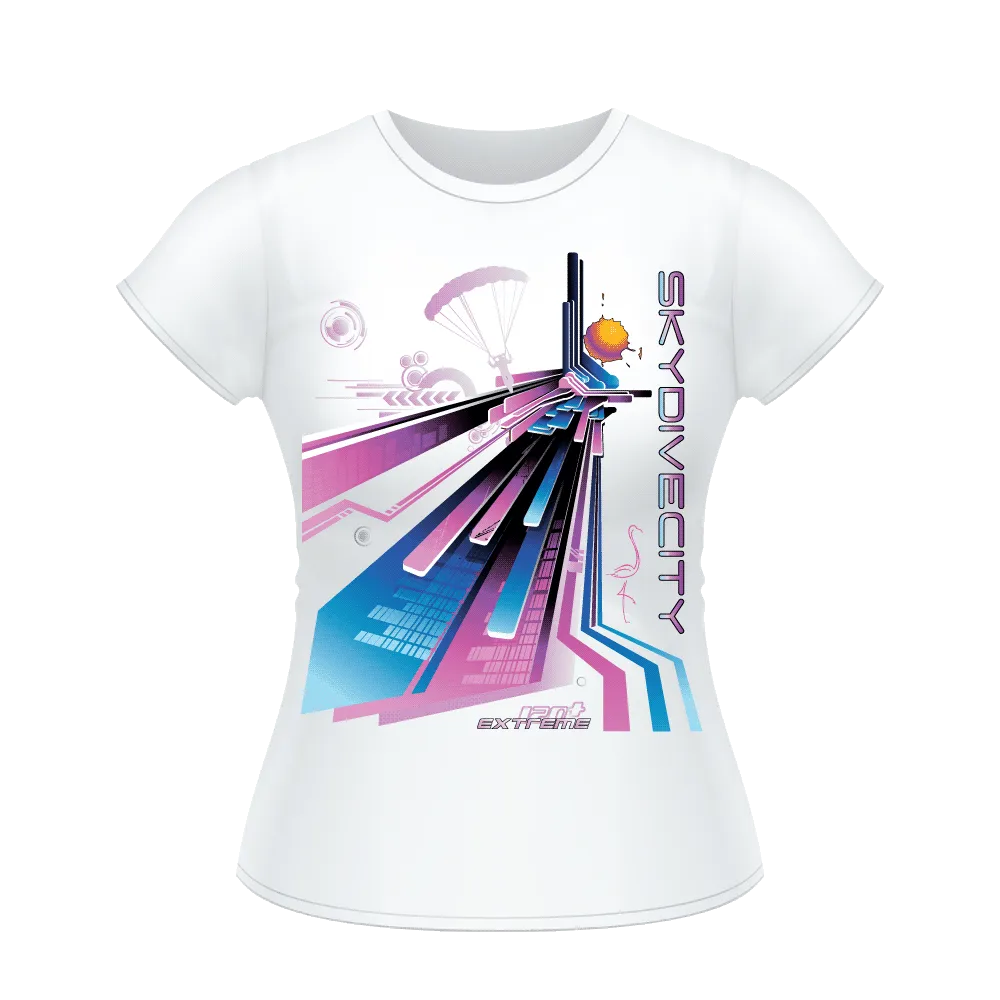 - Skydive City - Flamingo - Women's Tee -