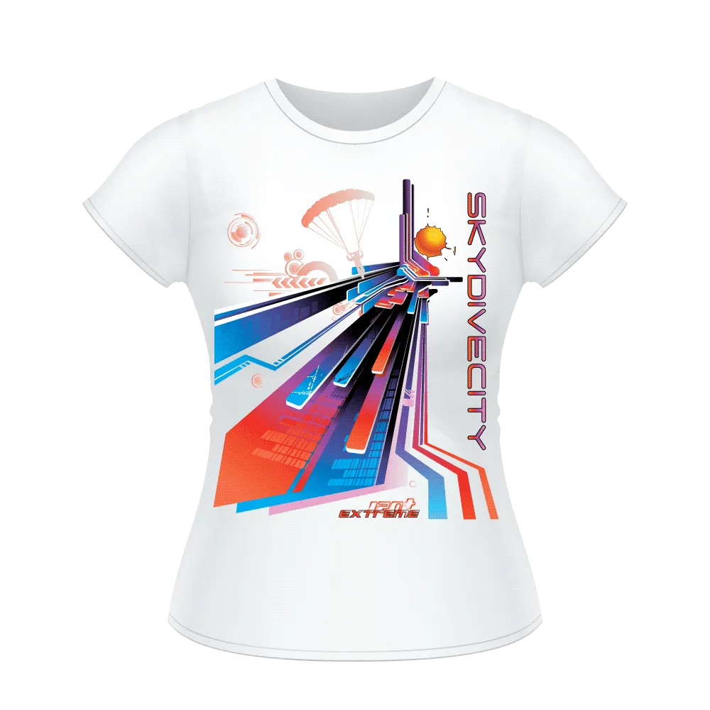 - Skydive City - Sunset - Women`s Tee -