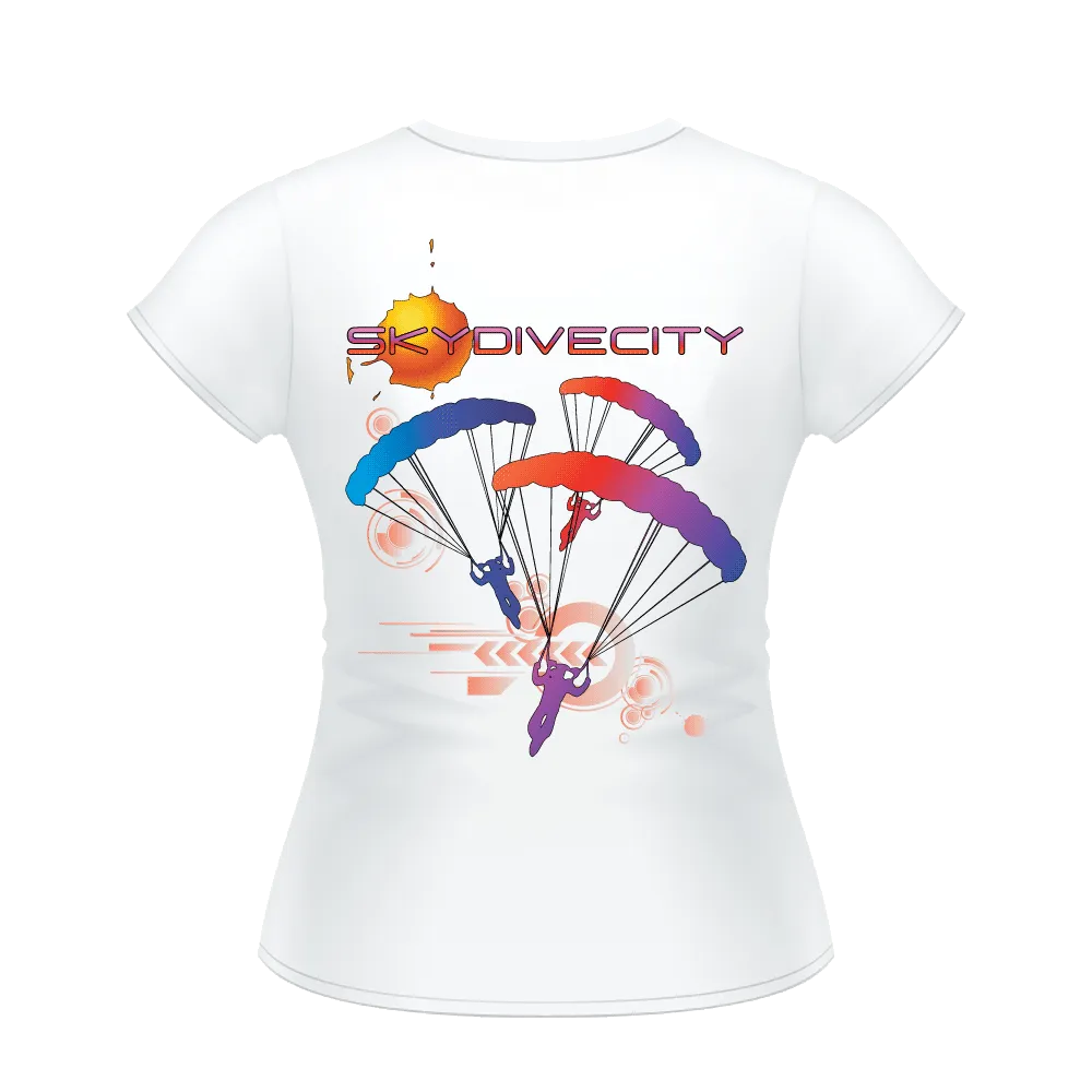 - Skydive City - Sunset - Women`s Tee -