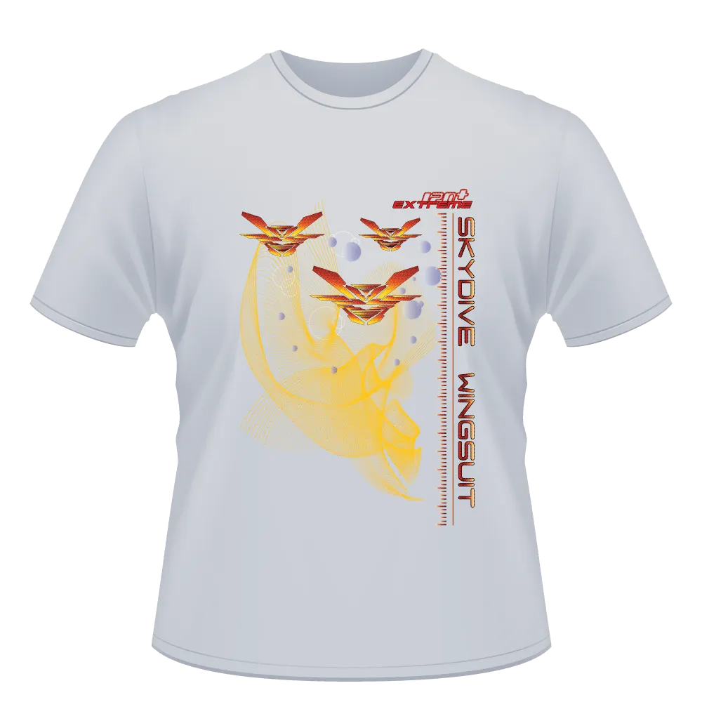 - Skydiving T-Shirt - Skydive WINGSUIT - Unisex Crew Neck Tee