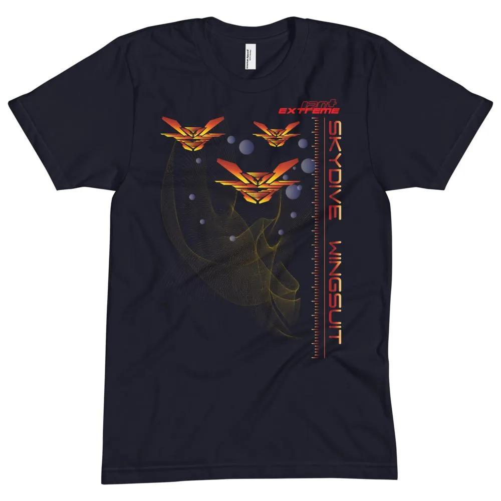 - Skydiving T-Shirt - Skydive WINGSUIT - Unisex Crew Neck Tee