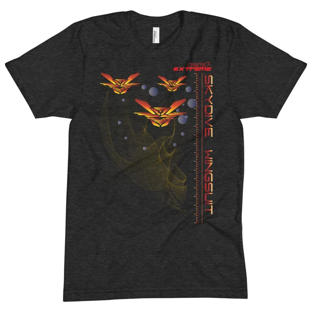 - Skydiving T-Shirt - Skydive WINGSUIT - Unisex Crew Neck Tee
