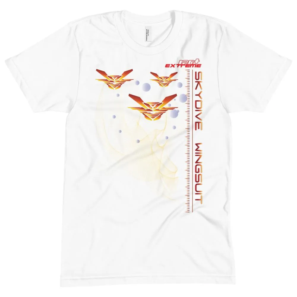 - Skydiving T-Shirt - Skydive WINGSUIT - Unisex Crew Neck Tee