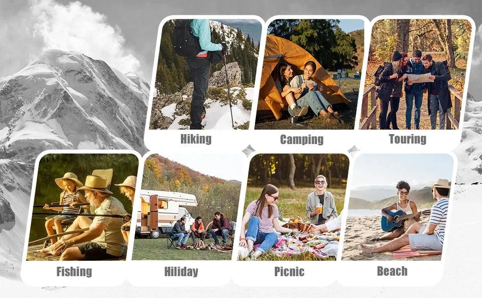 🪑 WESTTUNE Portable Folding Camping Chair with Headrest | Lightweight Aluminum Alloy Fishing Chair | Outdoor Furniture 🌳