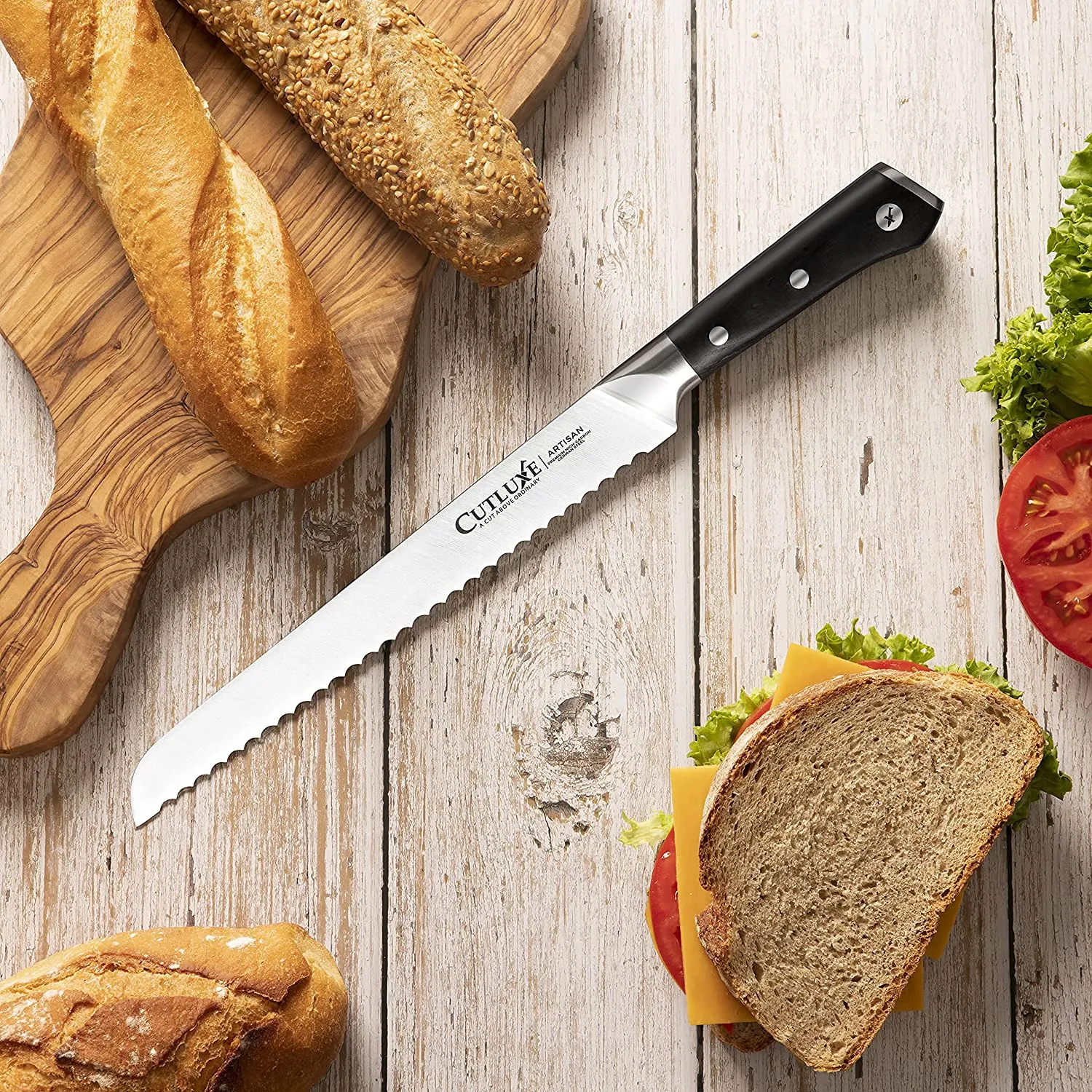 10″ Bread Knife | Artisan Series