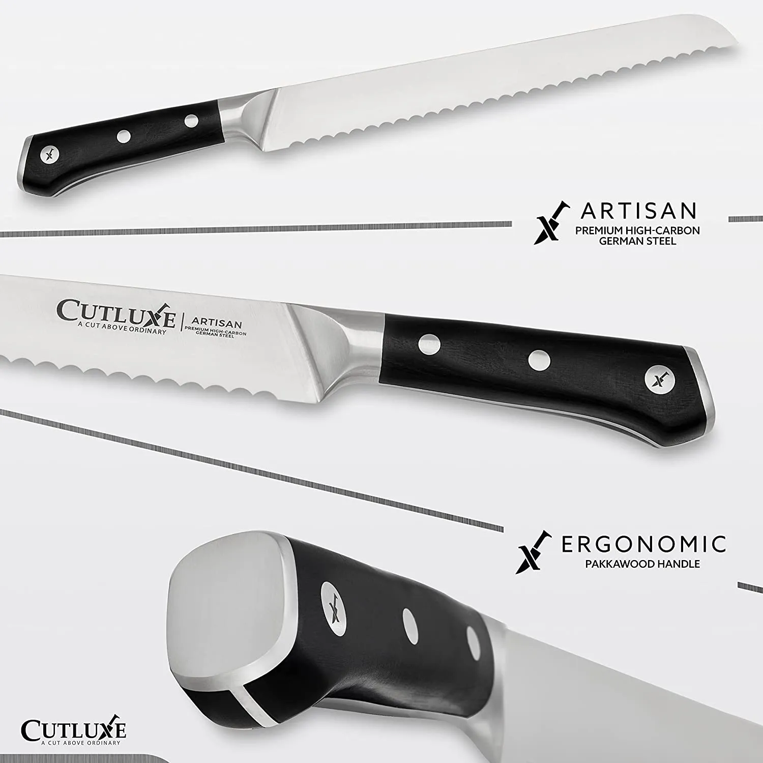 10″ Bread Knife | Artisan Series