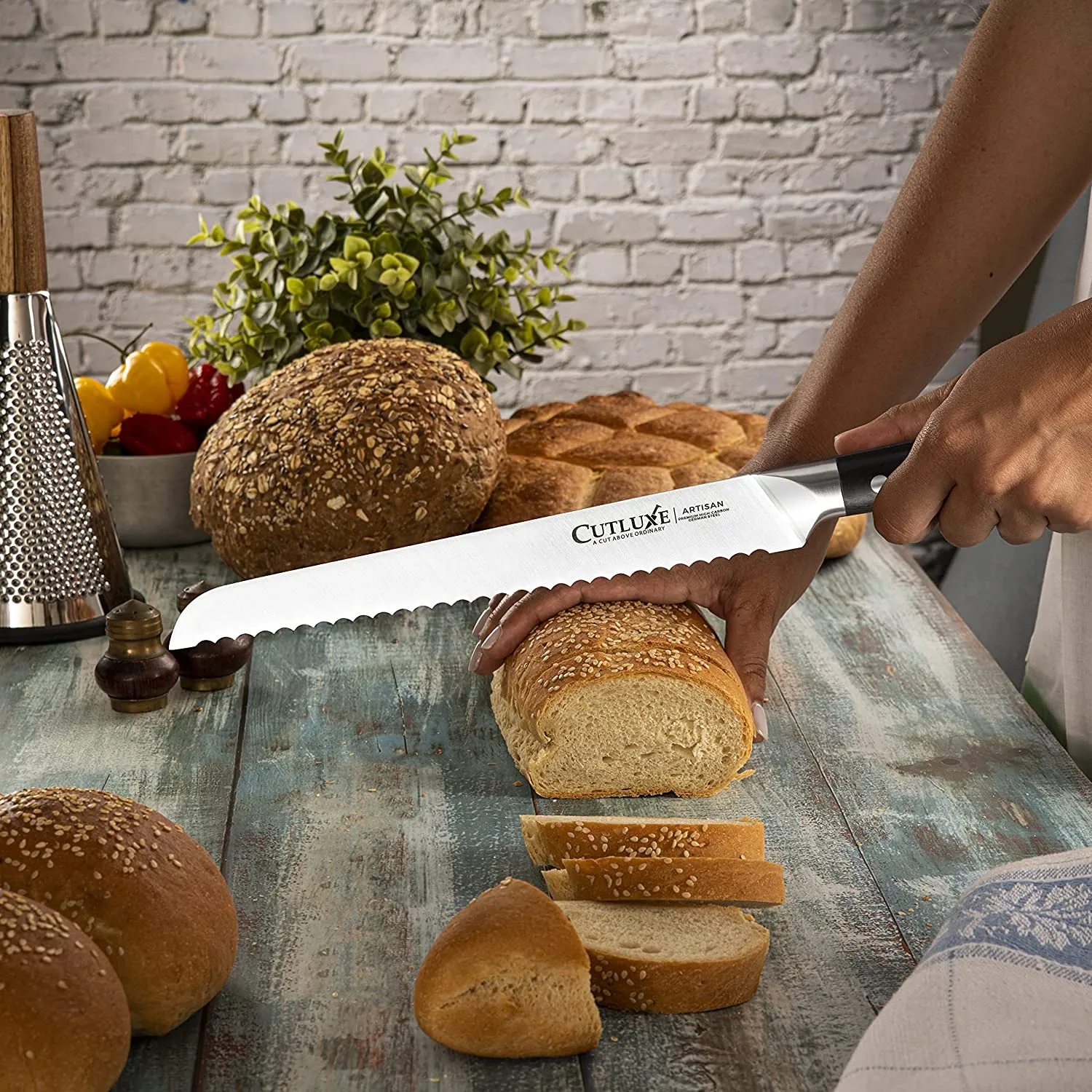 10″ Bread Knife | Artisan Series