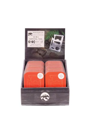 10 in 1 Survival Tool Tin Set