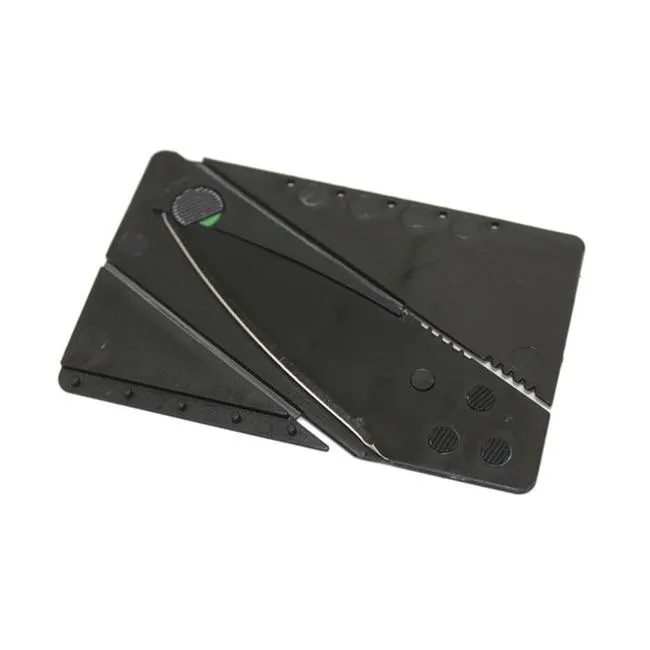 10-Pack: Outdoor Cardsharp Credit Card Safety Tool Folding Knife Sharp Blade