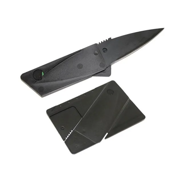 10-Pack: Outdoor Cardsharp Credit Card Safety Tool Folding Knife Sharp Blade