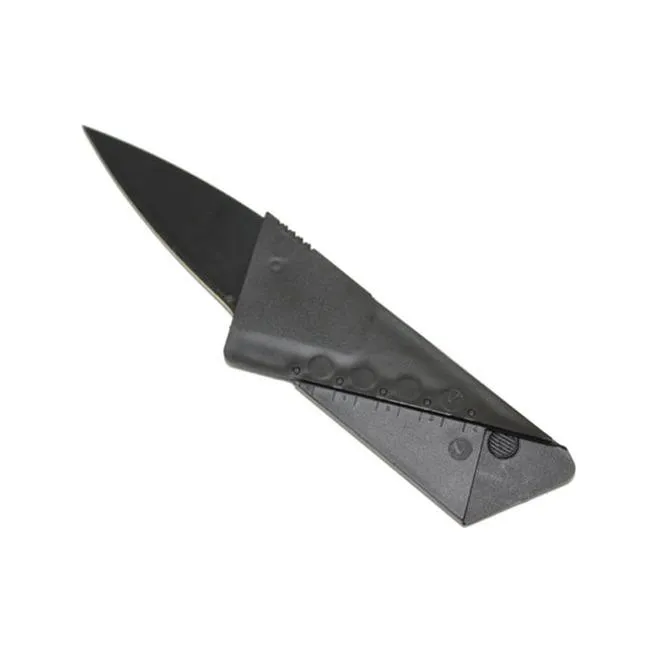 10-Pack: Outdoor Cardsharp Credit Card Safety Tool Folding Knife Sharp Blade