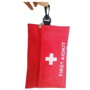 107 pcs Mini First aid kit, Mini Survival kit, Emergency Survival kit, Cure for Home Travel car Hiking of Camping, Parks, Scouts, Travel. 107