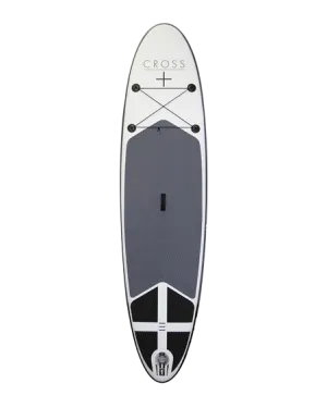10'7" Cross SUP Package in White & Grey