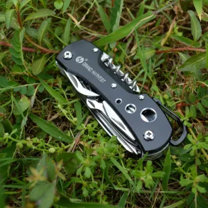11 IN 1 Multi Tool Swiss Knife Fold Army Edc Gear Knife Survive Pocket Hunting Outdoor