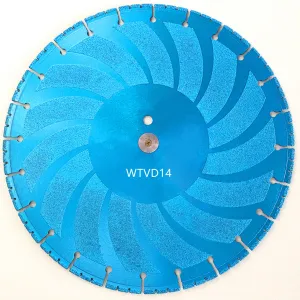 12-16 Inch Supreme Ductile Vacuum Brazed Diamond Saw Blade