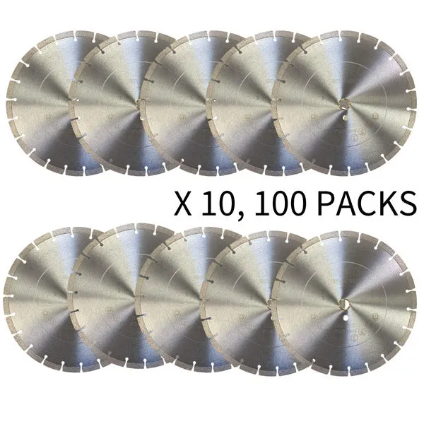 12 Inch Dry or Wet Cutting General Purpose Power Saw Segmented Diamond Blades