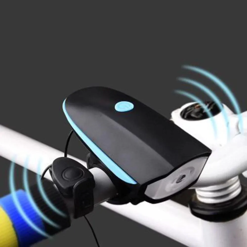 1200mAh Rechargeable Bike Headlight with Horn
