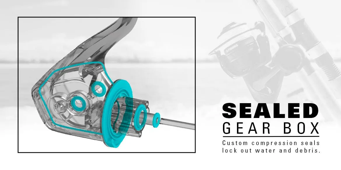 13 Fishing AL13 Saltwater Spinning Reel