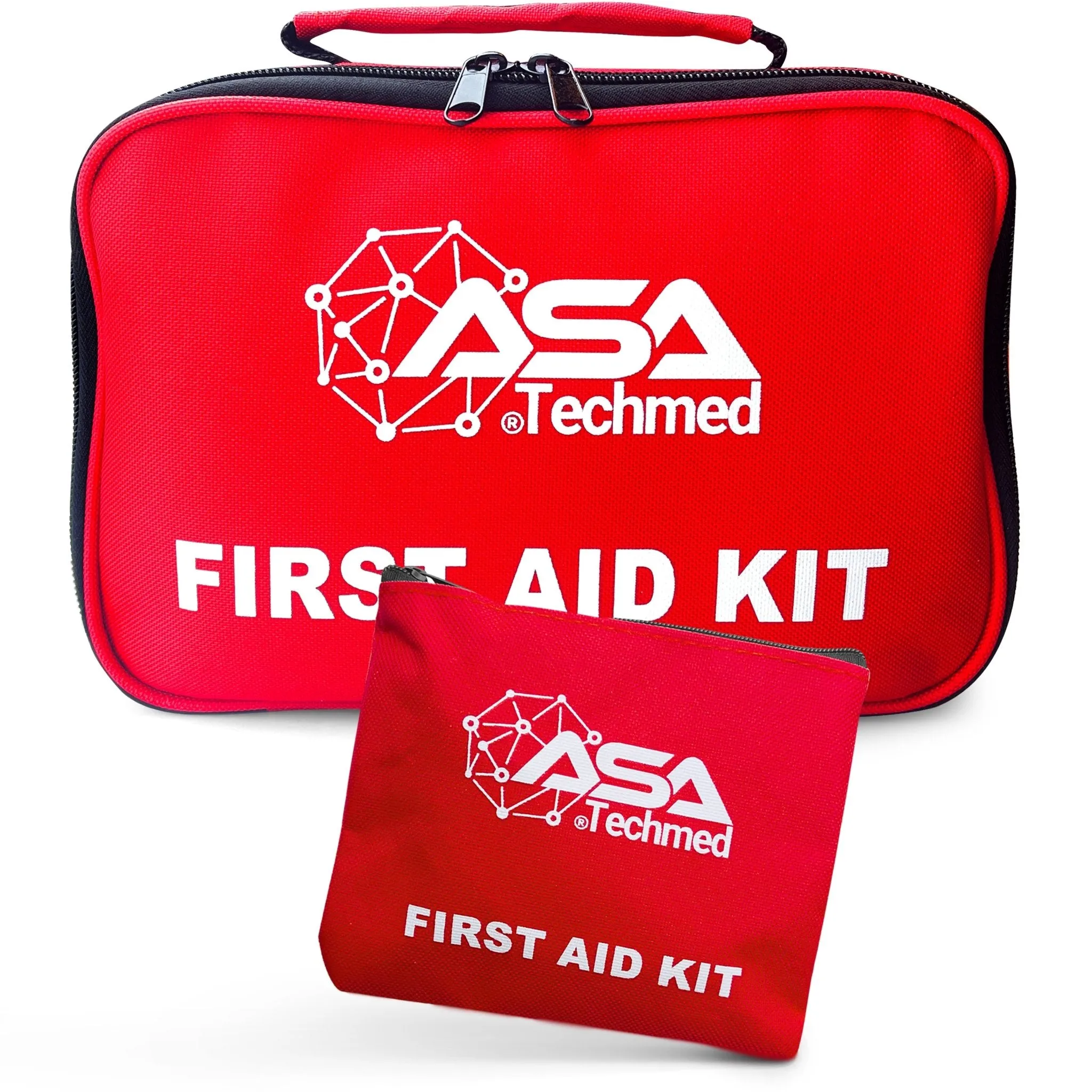 154 Piece All Purpose First Aid Kit Compact for Emergencies at Home, Workplace