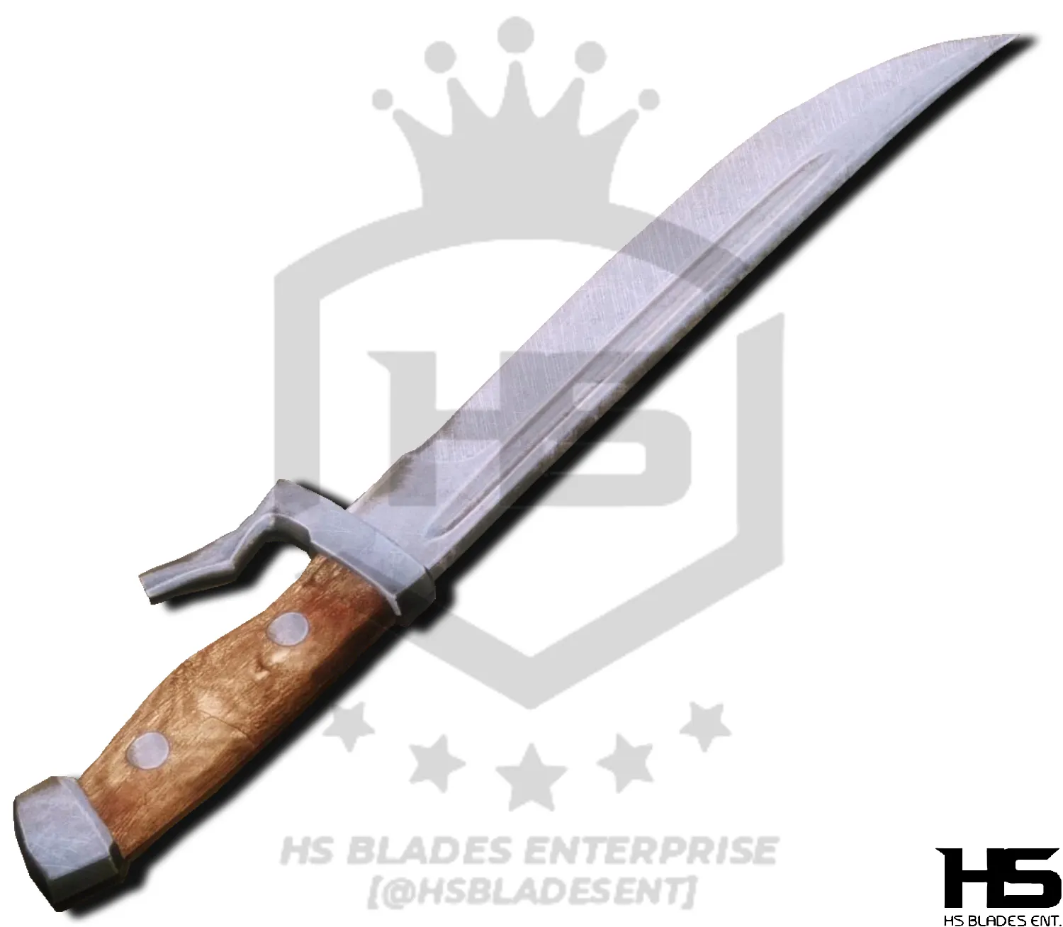 15" Baron Knife of Geralt of Rivia from Witcher 3 in Just $69 (Spring Steel & D2 Steel versions are Available) from The Witcher Replicas