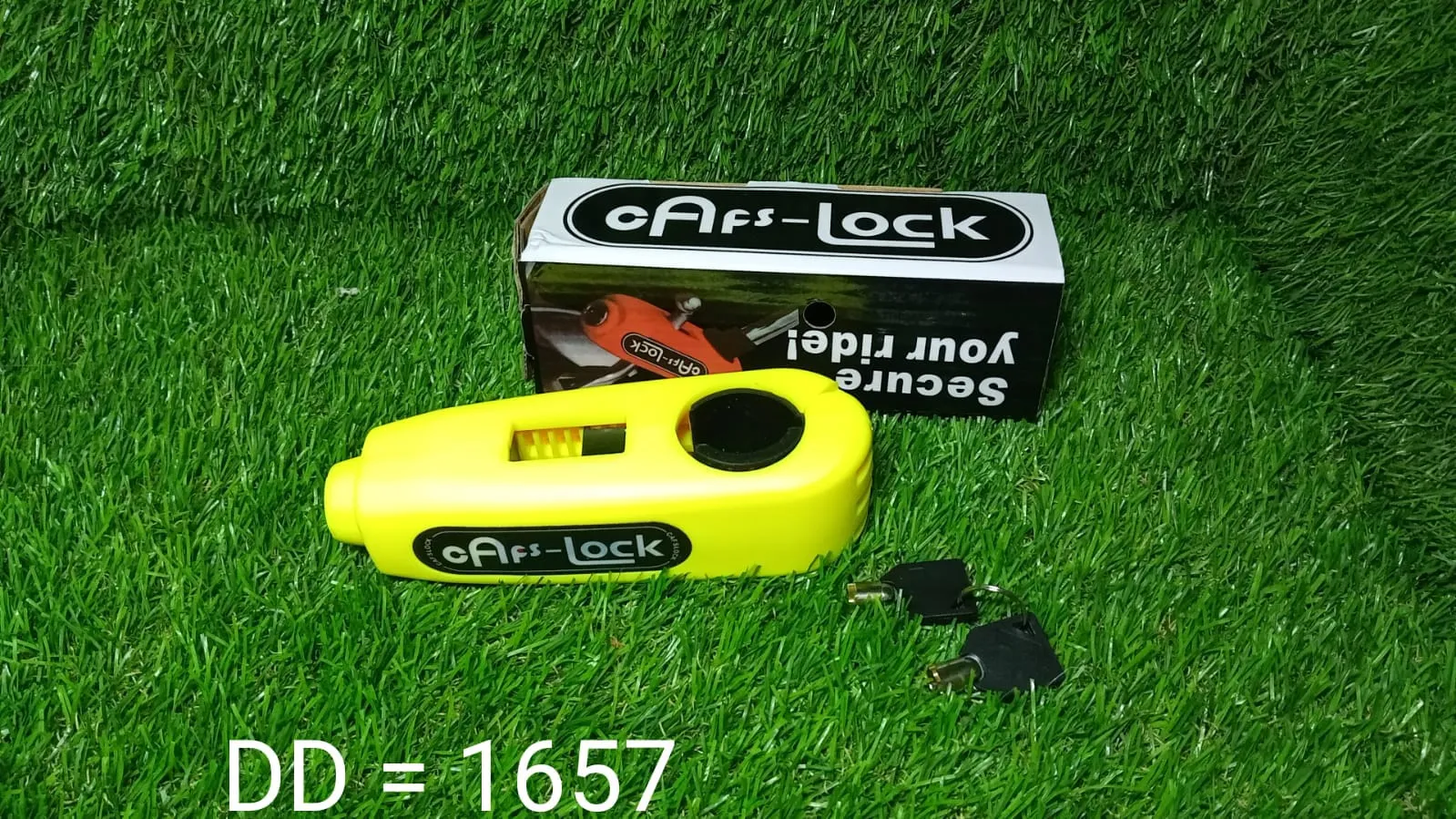 1657 Heavy Duty Bike Brake Lock - Locking System by Holding Handle Bar with Brake Lever