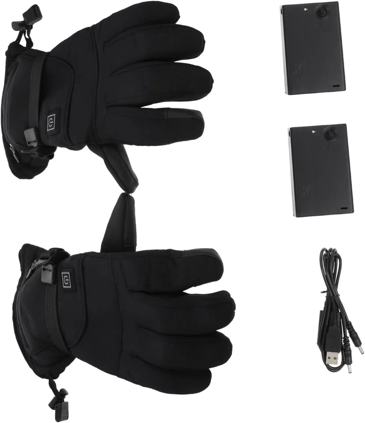 1pair Heated Gloves for Thermal Gloves for Men Women for Skiing Camping and Outdoor Activities Windproof Flexible Design
