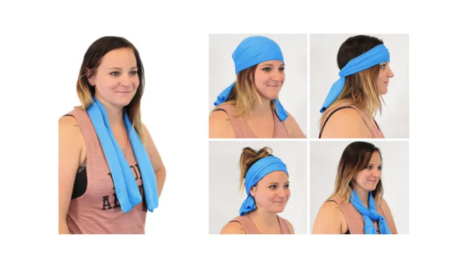 2 or 3 Pack: Chilly Towels - Keep Your Cool All Day - Ships Same/Next Day!
