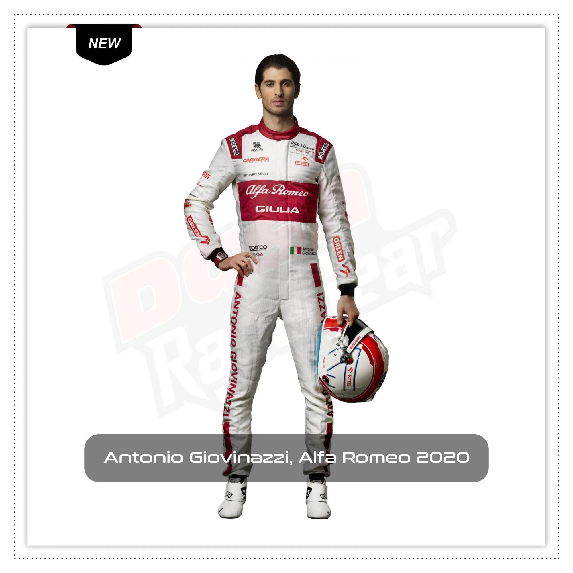 2020  Antonio Giovinazzi Alfa Romeo F1 Race Suit