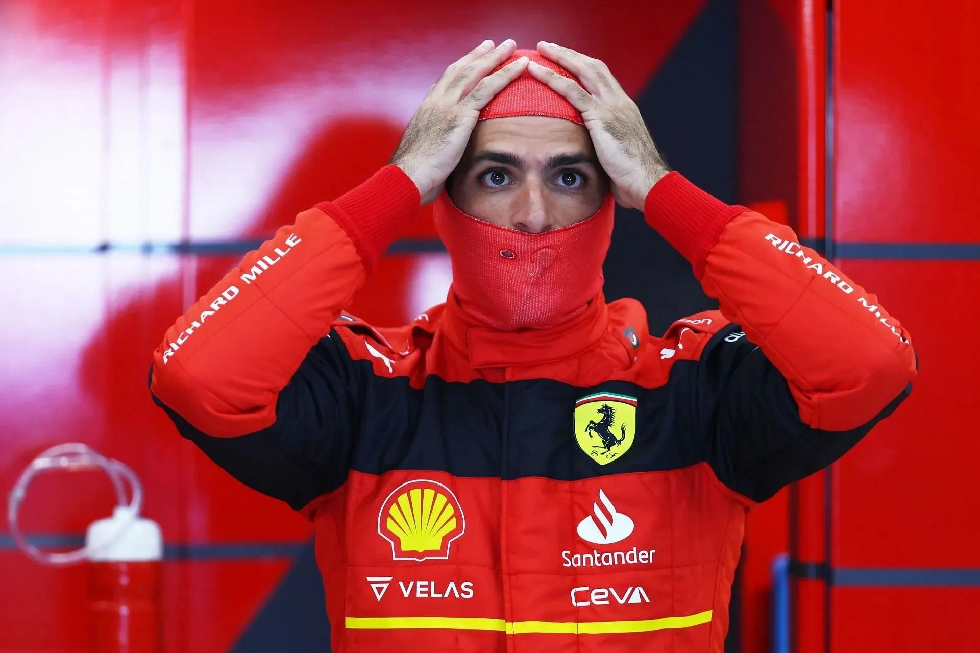 2022 Scuderia Ferrari Carlos Sainz F1 Race Suit