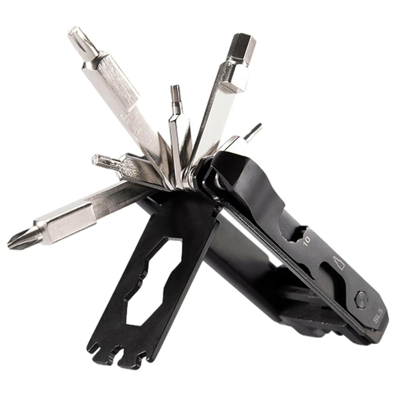23 In 1 Bike Repair Tool Portable Bicycle Multi Tool Cycling Bike Tire Levers Hex Spoke Wrench Screwdriver Socket Hex Allen Key