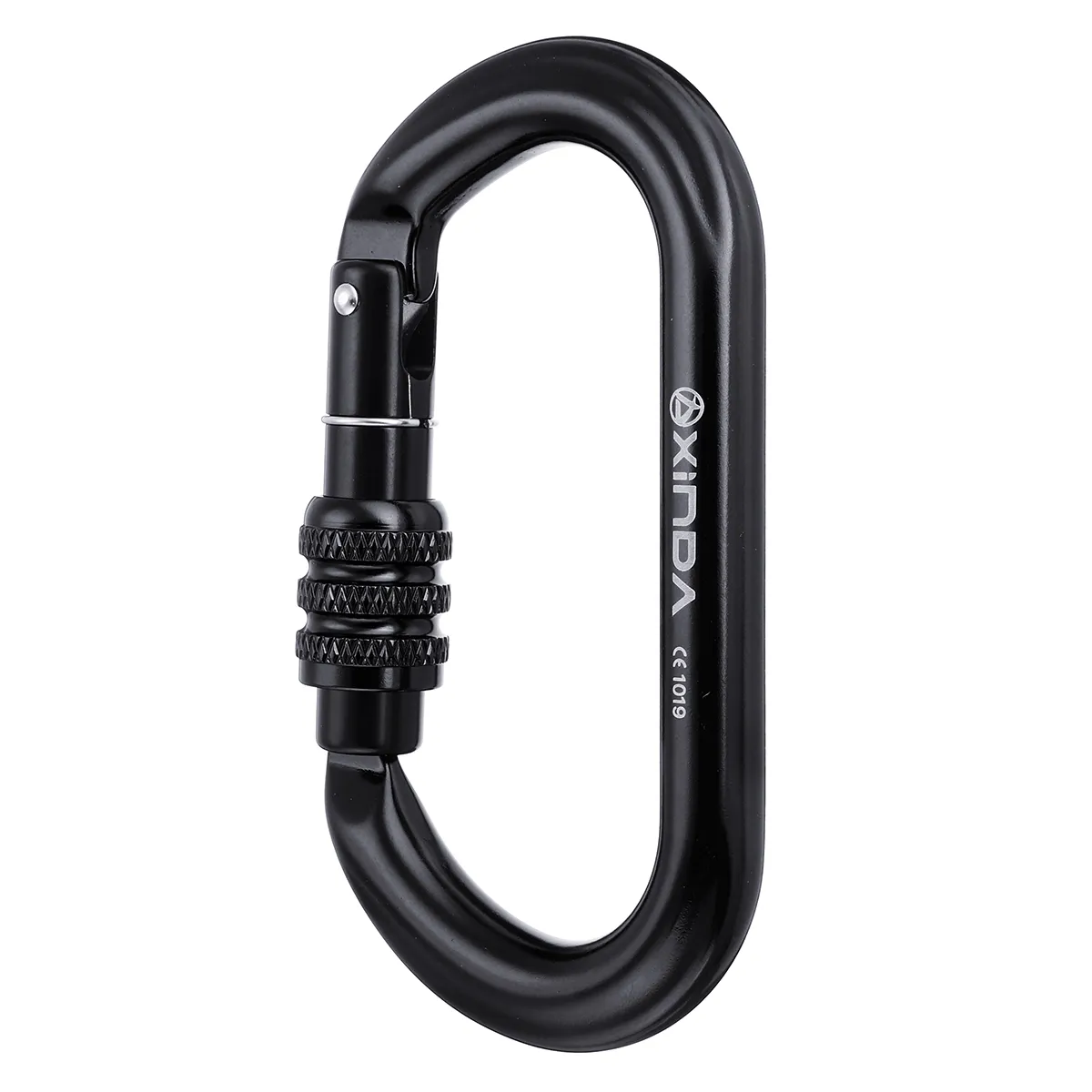 25KN Aviation Aluminum Climbing Buckle Carabiner Hammock Safety Clasp Lock