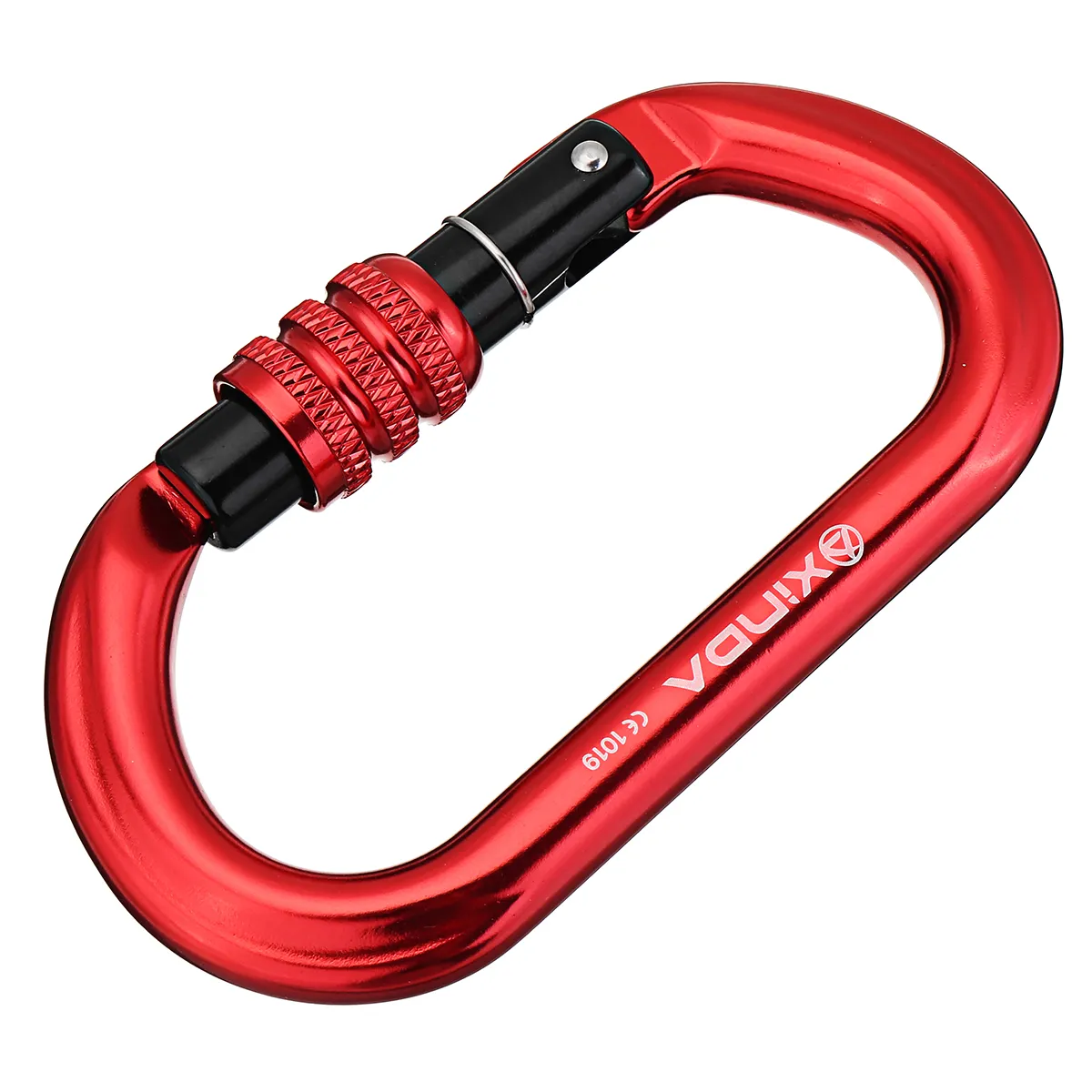 25KN Aviation Aluminum Climbing Buckle Carabiner Hammock Safety Clasp Lock
