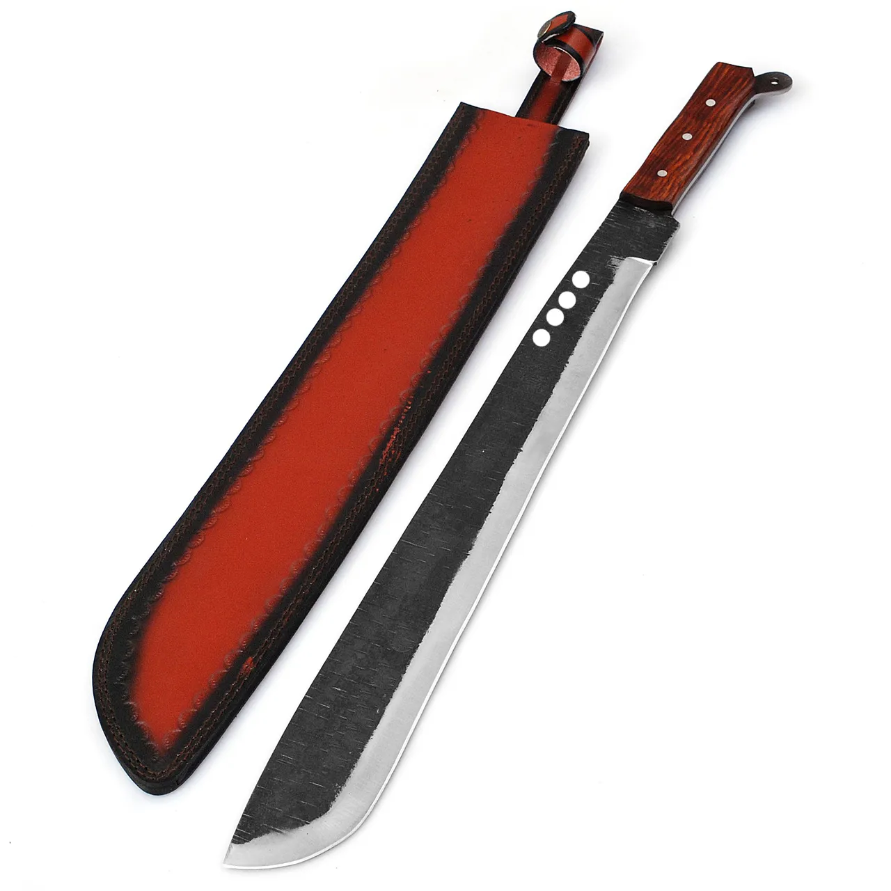 26" Voorhees Friday 13th Bushcraft & Camping Machete (D2 Steel, Spring Steel are available) with Custom Blade Material Variations-Bushcraft Machete