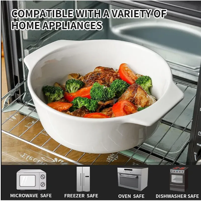 27Cm Ceramic Non-Stick Casserole Dish With Lid