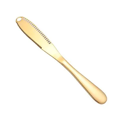2Pcs black Stainless Steel Cheese Butter Knife Cream Knife Western Bread Jam Knife Cheese Butter Knife AZ18300