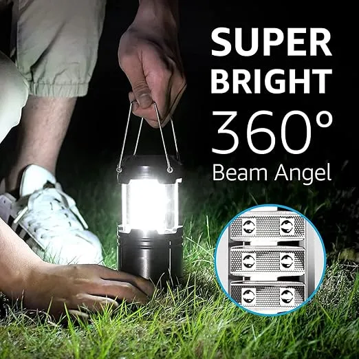 30 LED Camping Portable Torch Lantern Light In UK - Battery Operated ,water resistant plastic, Telescopic, Tent Lamp Light for Outdoor, Camping, Hanging, Picnic