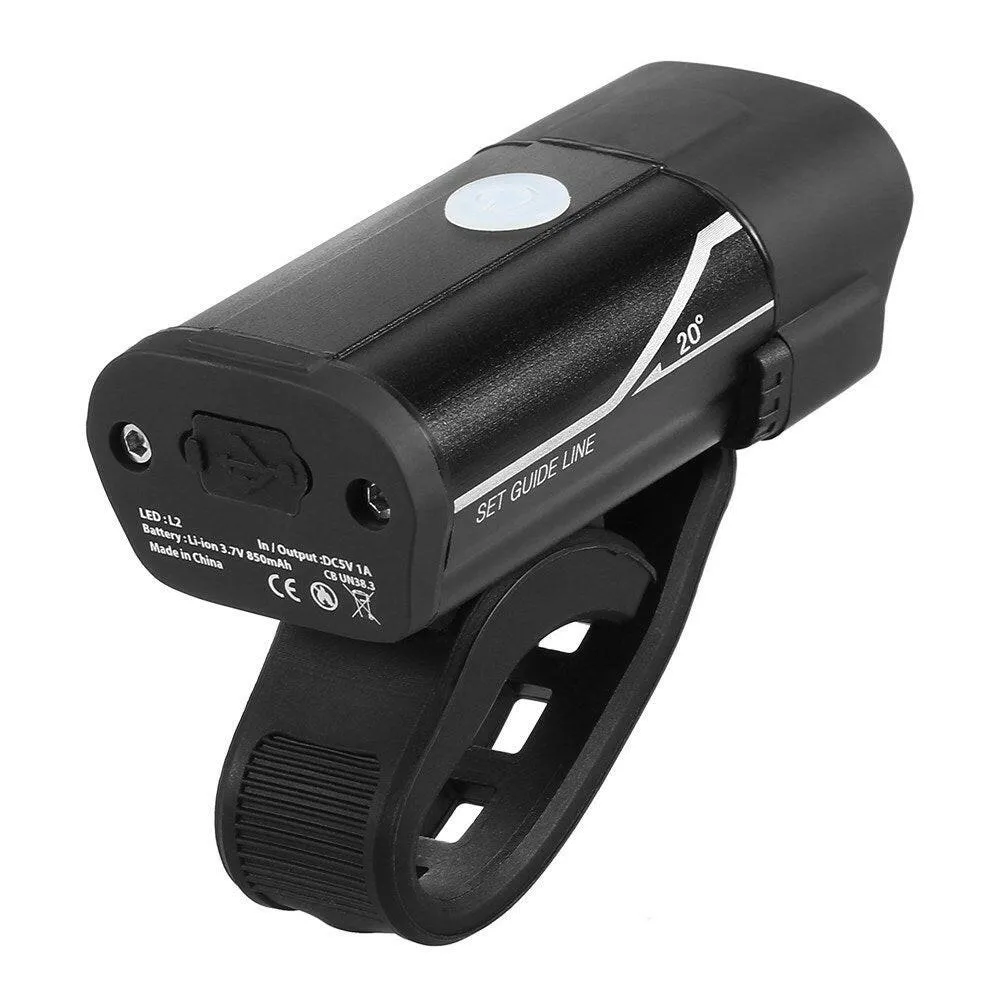 350 Lumen Bike Light USB Rechargeable Bicycle LED Front Light Handlebar Flashlight MTB Road Cycling Headlight Lamp