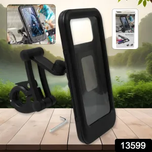 360 Rotation Bike Phone Mount Waterproof 1 Pc