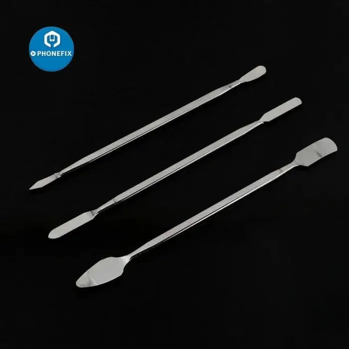3pcs Metal Spudger Scraper Pry Tools Phone Disassembly Repair