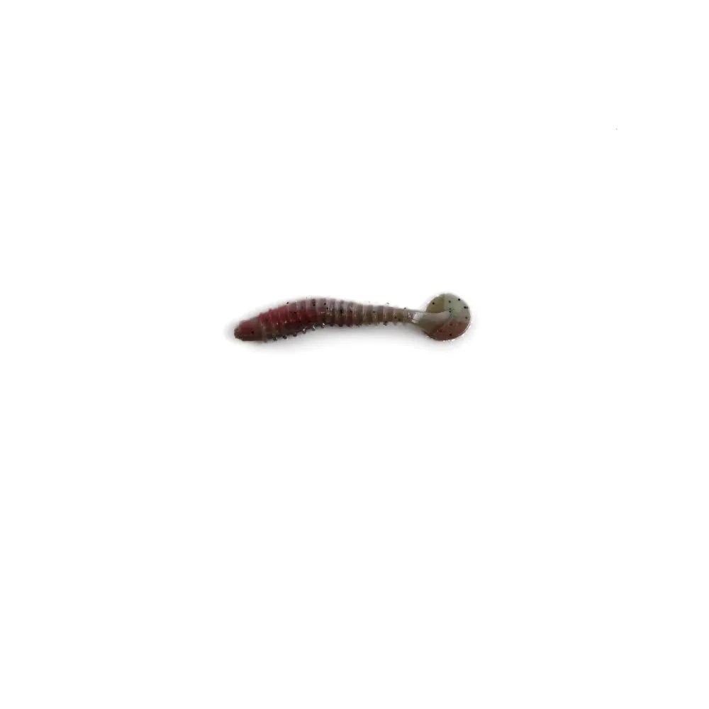 400 X Soft Fishing Lure Plastic Tackle 50mm Paddle Tail Grub Worm Bream Bass