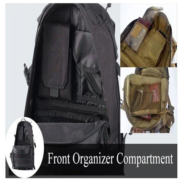 40L Large Capacity Hiking Molle Backpack