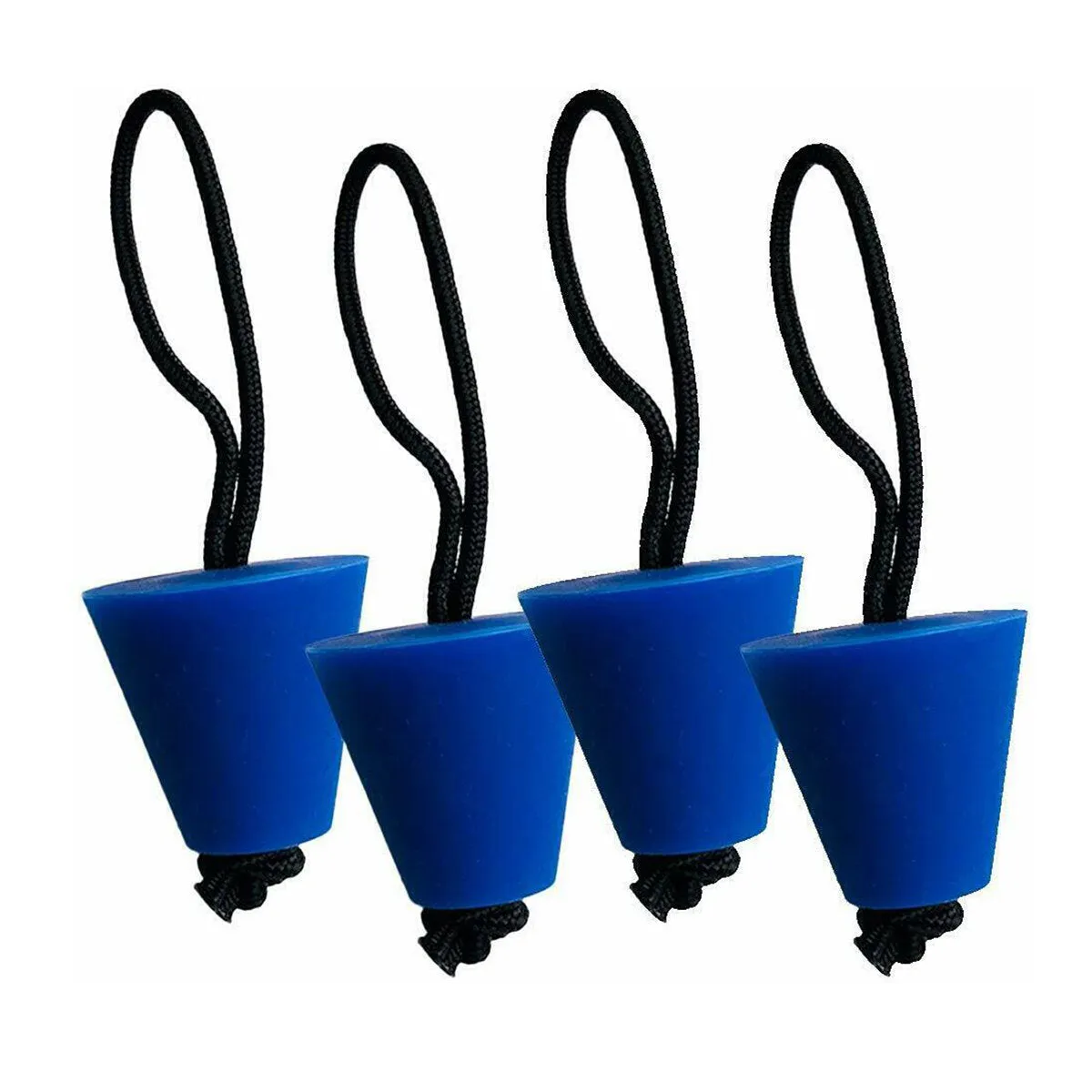 4PCS Silicone Kayak Scupper Plug Kit Canoe Drain Holes Stopper Bungs Universal - Bung