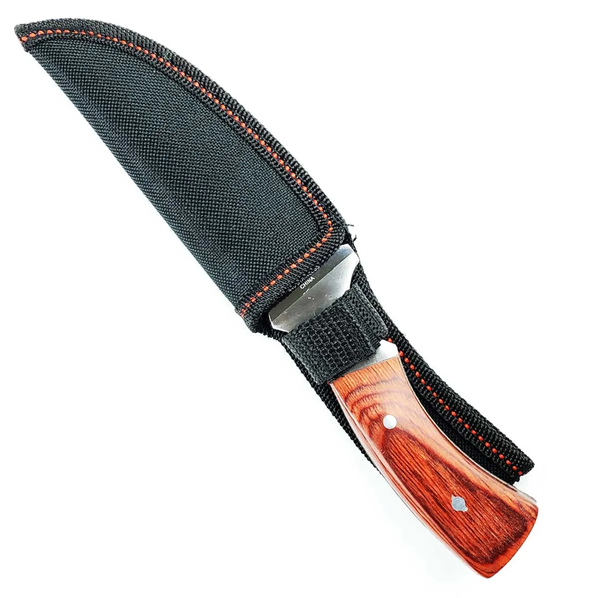 4" Full Tang Wood Handle Hunting Knife