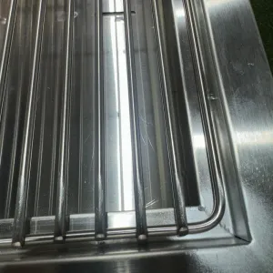 5mm Stainless Steel Grill | Suits Portable Charcoal Grill