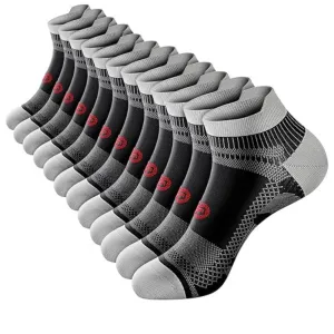 6 Pair Orthopedic Running Socks – Support & Comfort