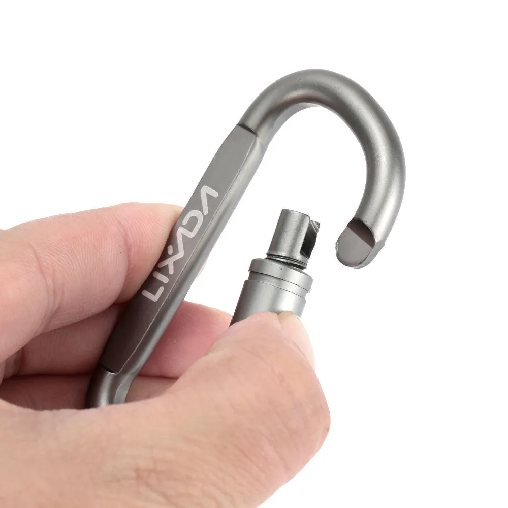 6Pcs Carabiner D-Rings