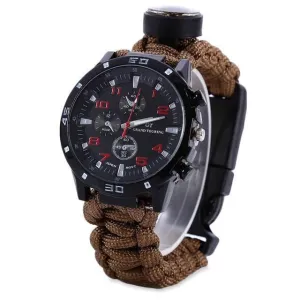 7-in-1 Survival Watch Bracelet