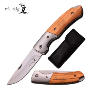 7.5" Elk Ridge Outdoor Hunting Folding Pocket Knife ER-166