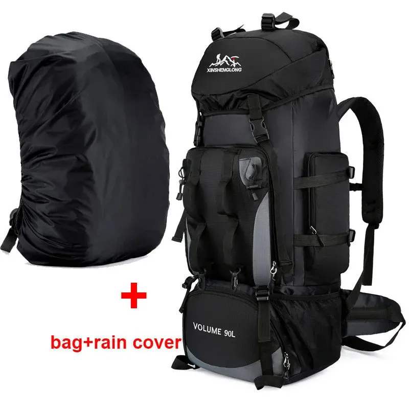90L Waterproof Hiking Backpack – Durable Trekking Rucksack for Men & Women – Perfect for Outdoor Adventures